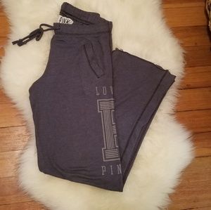 Pink sweatpants. Used